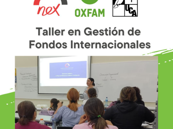 Nex Fundraising implementó Taller en Gestión de Fondos Internacionales para las OSC socias de  OXFAM