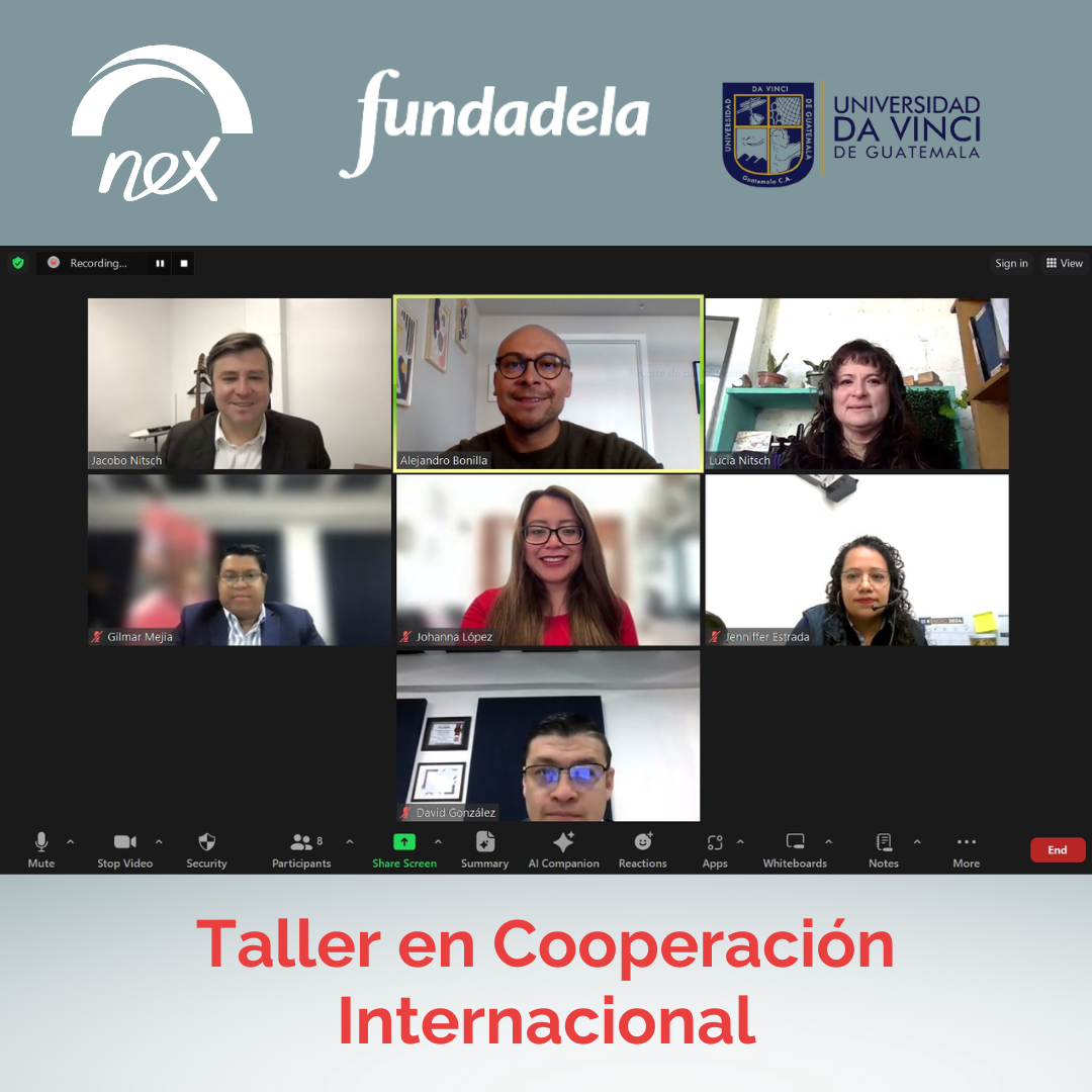 Taller en Cooperación Internacional con Fundadela