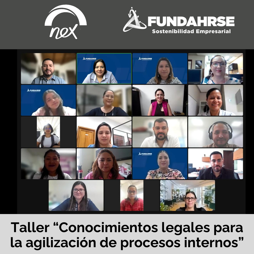 Taller en Conocimientos legales para la agilización de procesos internos en alianza con FUNDAHRSE, Honduras